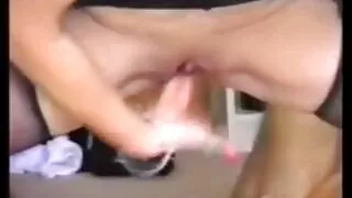 La guardia di sicurezza ha Britney davanti vecchie porche hard al suo fidanzato.